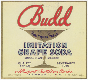 Budd Imitation Grape Soda